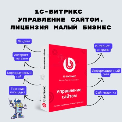 1С-Битрикс: Управление сайтом. Лицензия Малый бизнес - купить в Дурасово